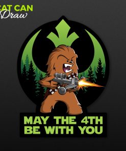 May The 4th Be With You Sticker