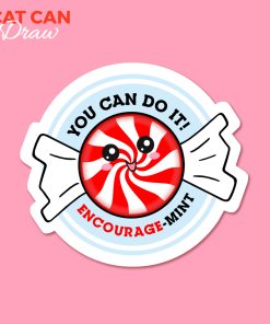 Encouragemint Sticker