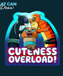 Cuteness Overload Sticker